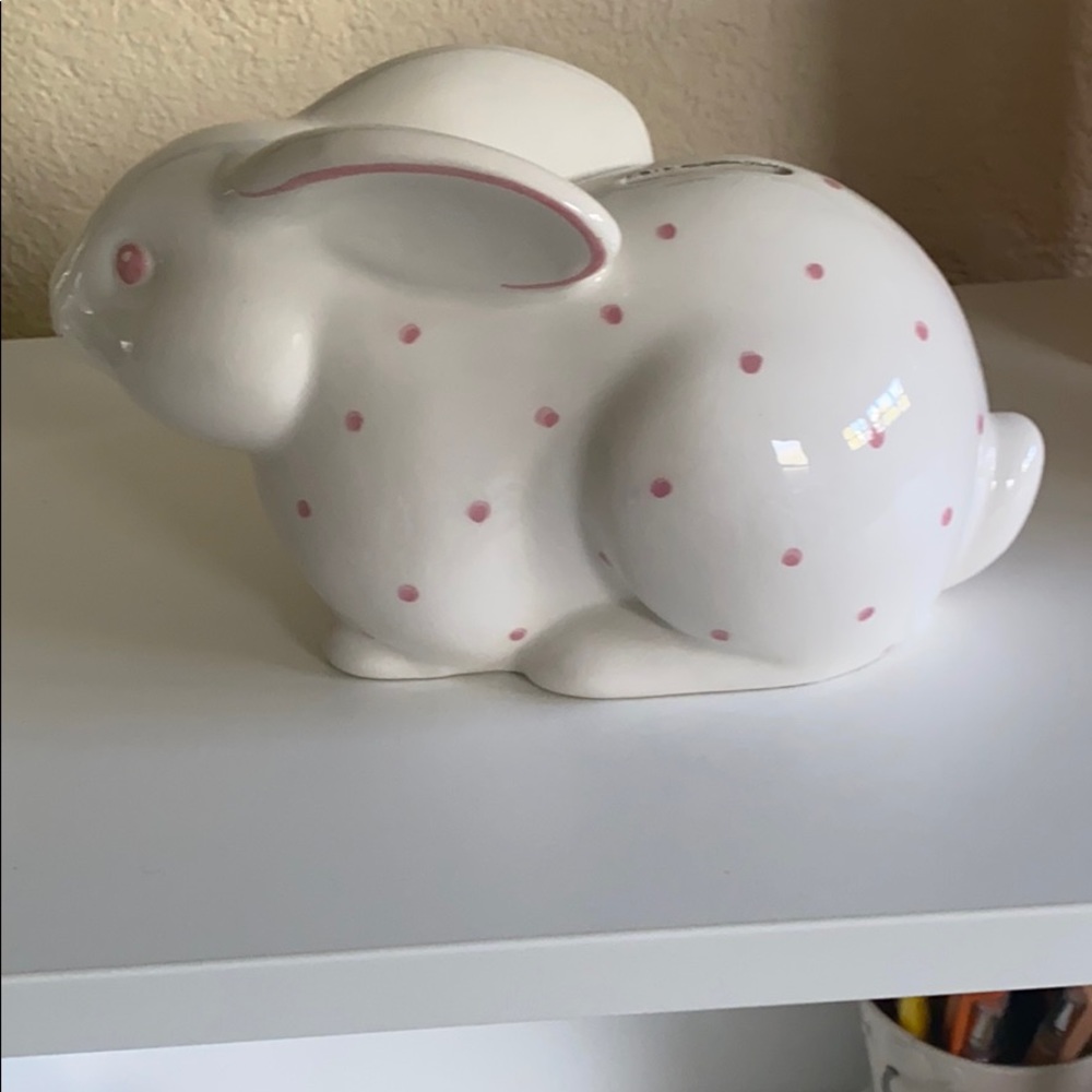 Tiffany and co bunny bank